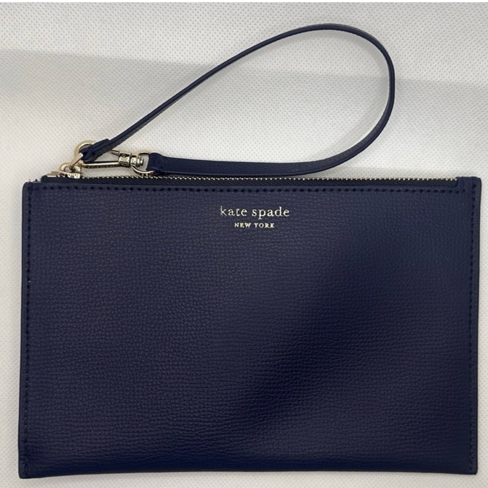 NWT Kate Spade Navy Blue Wristlet